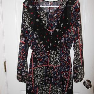 BCBG Floral Dress